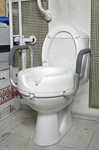 Насадка на унитаз с поручнями 10528А/T